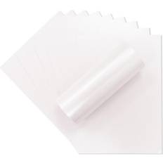 Crafters Companion Centura Pearl single colour 10 Sheet Pack-Snow White-Hint of Silver, A4