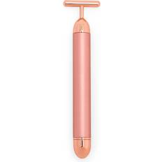 Vibrating T-Bars Gua Sha & Facial Massage Rollers Zoë Ayla Vibrating Facial Massager in Rose Gold