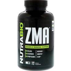 NutraBio ZMA 180 Veggie Capsules