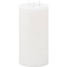 Hill Interiors Luxe Collection Natural Glow 6x12 LED White Candle