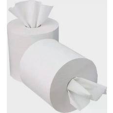 2Work 1-Ply Mini Centrefeed Roll 120m White (12 Pack)