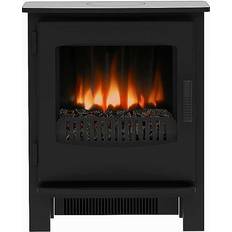 Be Modern Espire 15784 Coal Bed Electric Stove With Remote Control Matte Black