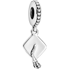 Pandora Graduation Cap Dangle Charm - Silver