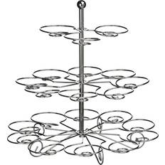 Silver Cake Stands Premier Housewares Faye Chrome 3 Tier Cake Stand