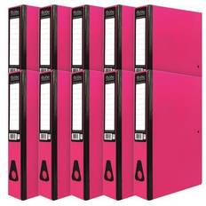 Pukka Pad Brights Box File Foolscap Pink (Pack of 10) BR-7780