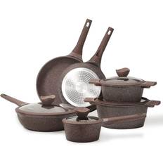 Carote Granite Cookware Set with lid 10 Parts