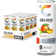 Celsius Essential Energy Drink Peach Mango 12 pcs