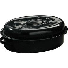 Premier Housewares Other Pots Premier Housewares Black Enamel with lid 6 L 31 cm