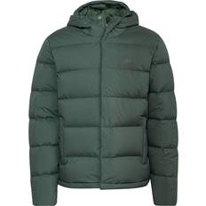 Adidas Men - S Outerwear adidas Helionic Hooded Down Jacket - Green Oxide