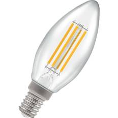 Crompton LED Candle Filament Clear 6.5W 2700K SES-E14