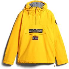 Grey - L - Men Rain Clothes Napapijri Rainforest Winter 3 Jacket