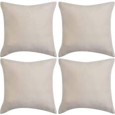 vidaXL 131934 Cushion Cover Grey, Beige, Brown (40x40cm)