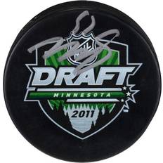 Fanatics Winnipeg Jets Mark Scheifele Autographed 2011 NHL Draft Logo Hockey Puck