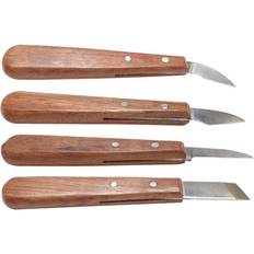 Charnwood Beber Four Piece Chip Carving Knife Set