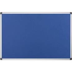 Bi-Office Maya Notice Board Blue Felt