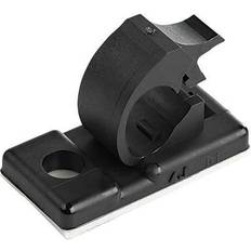 StarTech StarTech.com 100 Adhesive Cable Management Clips Black Network/Ethe