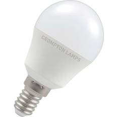 Crompton LED Thermal Plastic Round 5W 2700K Dimmable SES-E14