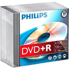 Optical Storage Philips DR4S6S10F DVD+R 4.7GB 16x 5-Pack