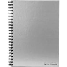 Pukka Pad WRULA4 Pad A4 Wirebound Hard Cover Notebook Ruled 160 Pages Si