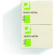 Q-CONNECT Quick Notes 76 x 102mm Yellow (Pack of 12) KF01410