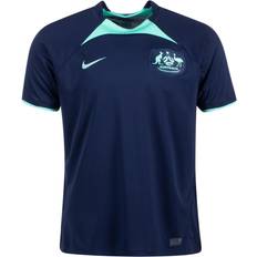 Senior National Team Jerseys Nike Men's Navy Australia National Team 2022/23 Away Replica Jersey