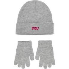 Levi's Kid's Batwing Hat & Gloves - Grey (LA8405-042)