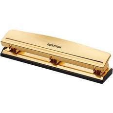 Bostitch 3-Hole Punch, Gold