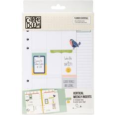 Carpe Diem Planner Essentials Vertical Format Weekly Inserts