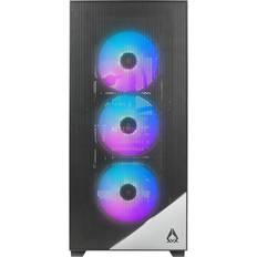 Azza AERO 480 mid tower Mesh Side Panel ARGB & PWM Fans Included