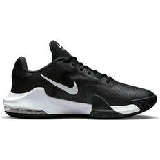 Nike Air Max - Women Basketball Shoes Nike Air Max Impact 4 - Black/Anthracite/Racer Blue/White