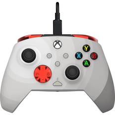 Pdp rematch wired controller PDP Xbox Rematch Wired Controller - Radial White