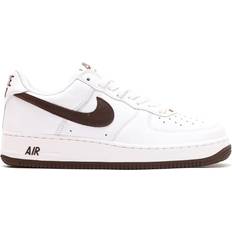 Nike 38 ⅓ - Unisex Trainers Nike Air Force 1 Low Retro - White/Chocolate/Metallic Gold