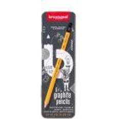 Aucune graphite pencils Teens wood brown 6 pieces