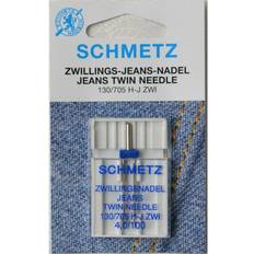 (Twin Denim Jeans, Size: 4.0/100) Schmetz Sewing Machine Twin Needles