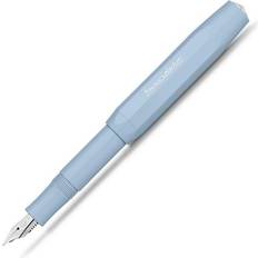 Blue Fountain Pens Kaweco COLLECTION Reservoarpenna Mellow Blue I Premium reservoarpenna för bläckpatroner med högkvalitativ stålfjäder I 13 cm I Fjäderbredd: M (medium)