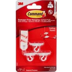 3M Command Hook Strips White 79 mm (W) x 0.062 m (L) Plastic 17007 Picture Hook