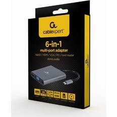 Gembird USB Hub A-CM-COMBO6-01