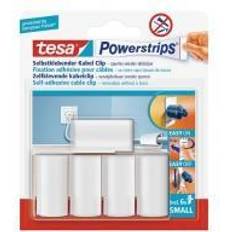 TESA POWERSTRIPS Cable clips White Content: 5 pc(s) Picture Hook