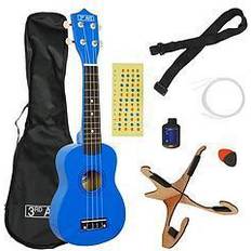 3Rd Avenue Soprano Ukulele Blue Pack