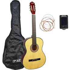 3rd Avenue Full Size Classical Guitar Pack Natural