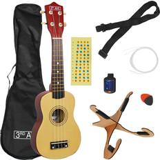 3rd Avenue Ukulele Bundle, Natural