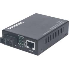 Intellinet 507349 Gigabit Ethernet Single Mode Media Converter-10/100/1000Base