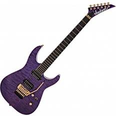 Jackson Pro Soloist SL2Q MAH Electric Guitar, Transparent Purple