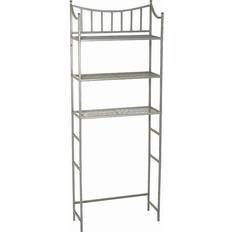 Zenna Home Medina 3-Shelf Space Saver, Grey