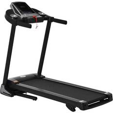 Crunches Fitness Machines Homcom Folding Treadmill with Led Display
