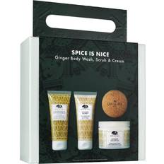 Origins Spice Is Nice Ginger Body Wash, Scrub and Cream