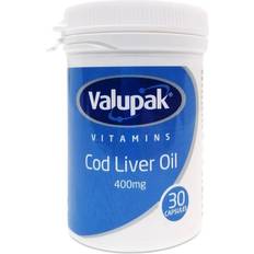 Valupak Vitamins Cod Liver Oil Capsules 400mg