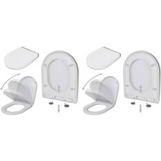 vidaXL Toilet Seats with Soft Close