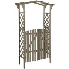 vidaXL Pergola with Gate 40x204cm