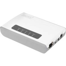 Digitus 2-port Trådlös Skrivar/usb Server